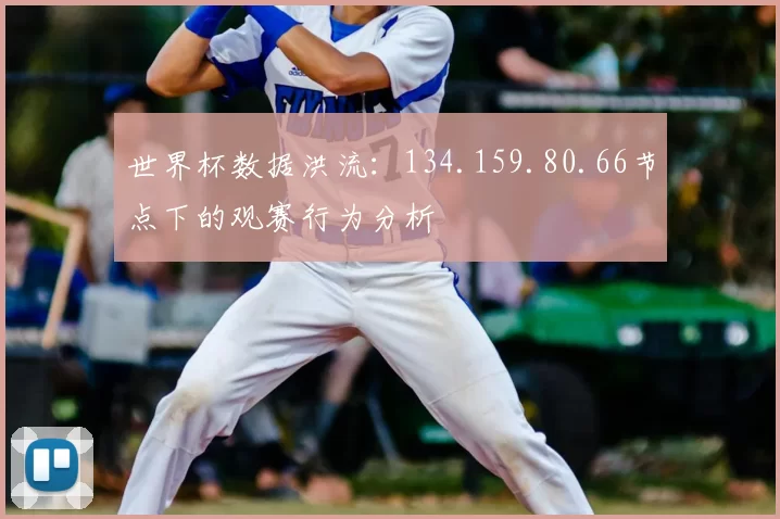 世界杯数据洪流：134.159.80.66节点下的观赛行为分析