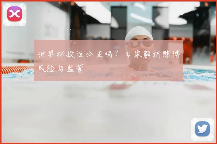 世界杯投注公正吗？专家解析赌博风险与监管
